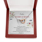 Frohe Weihnachten - Denke Immer Daran - Interlocking Hearts Necklace