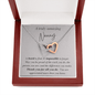 A Truly Amazing Nanny - Interlocking Hearts Necklace