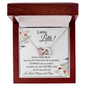 Denke Immer Daran - Interlocking Hearts Necklace