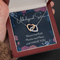 Unbiological Sister - Naomi Had Ruth - Interlocking Hearts Necklace