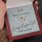 Luck Made Us - Interlocking Hearts Necklace
