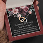The Best Is Yet to Come - Enjoy The Next Chapter - Interlocking Hearts Necklace