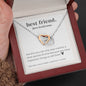 Best Friend Definition - The One - Interlocking Hearts Necklace