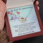 Zum 10. Geburtstag - Interlocking Hearts Necklace