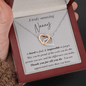 A Truly Amazing Nanny - Interlocking Hearts Necklace