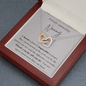 A Truly Amazing Nanny - Interlocking Hearts Necklace