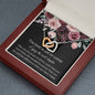 The Best Is Yet to Come - Enjoy The Next Chapter - Interlocking Hearts Necklace