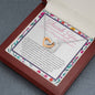 Thank You To Our Amazing Childminder - Interlocking Hearts Necklace