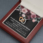 A Truly Amazing School Nurse - Interlocking Hearts Necklace
