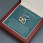 To An Amazing Leader - Interlocking Hearts Necklace