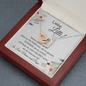 Denke Immer Daran - Interlocking Hearts Necklace