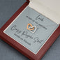 Luck Made Us - Interlocking Hearts Necklace