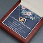 A Truly Amazing Horse Trainer Like You - Interlocking Hearts Necklace