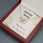 Badass Bestie - They Hate Us - Interlocking Hearts Necklace