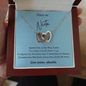 Para Mi Nieta - Interlocking Hearts Necklace