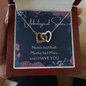 Unbiological Sister - Interlocking Hearts Necklace