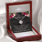 Thank You For Being My Unbiological Sister - Love Knot Necklace