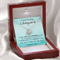 A Truly Amazing Lifeguard Like You - Love Knot Necklace