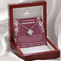 To An Amazing Coworker - You Are The Smile - Love Knot Necklace