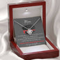 Thank You For Walking This Line With me - Love Knot Necklace