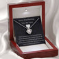 Sorry For Hurting You My Love - I Know Saying Sorry - Love Knot Necklace