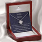 To My Sister - If I Could Give You - Love Knot Necklace