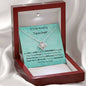 A Truly Amazing Teacher Like You - Love Knot Necklace