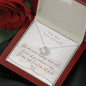 To My Sassenach - You Are Mine - Love Knot Necklace