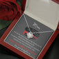 Thank You For Walking This Line With me - Love Knot Necklace