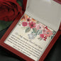 To A Truly Amazing Real Estate Agent - I Want To Thank You - Love Knot Necklace