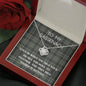 To My Sassenach - Love Is - Love Knot Necklace