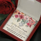 To My Bonus Daughter - Not Flesh Of My Flesh - Love Knot Necklace