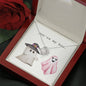 You're My Boo - Love Knot Necklace