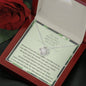 To An Amazing Military Spouse - Because Of You - Love Knot Necklace