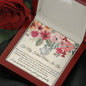 To My Future Mom In Law - When I Fell In Love - Love Knot Necklace