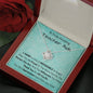 A Truly Amazing Teacher Aide - Love Knot Necklace