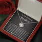 To Our Amazing Realtor - Thanks For Helping - Love Knot Necklace