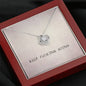 Keep Fucking Going - Love Knot Necklace