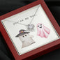 You're My Boo - Love Knot Necklace