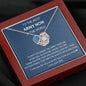 To The Best Army Mom In The World - No Matter - Love Knot Necklace