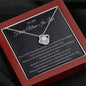 To My Future Mom-In-Law - When I Fell In Love - Love Knot Necklace