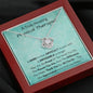A Truly Amazing Physical Therapist - Love Knot Necklace