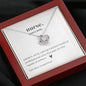 Nurse Definition - Love Knot Necklace