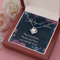Unbiological Sister - Love Knot Necklace