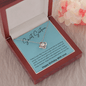 Sweet Sixteen Birthday - Today Is Your Day - Love Knot Necklace