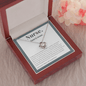 Nurse Definition - Love Knot Necklace