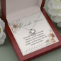 Liebe Mama - Love Knot Necklace