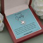 An Meinen Schatz - Ich Liebe Dich - Love Knot Necklace