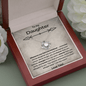 To My Daughter - Whenever You Feel Overwhelmed - Love Knot Necklace