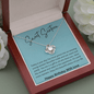 Sweet Sixteen Birthday - Today Is Your Day - Love Knot Necklace